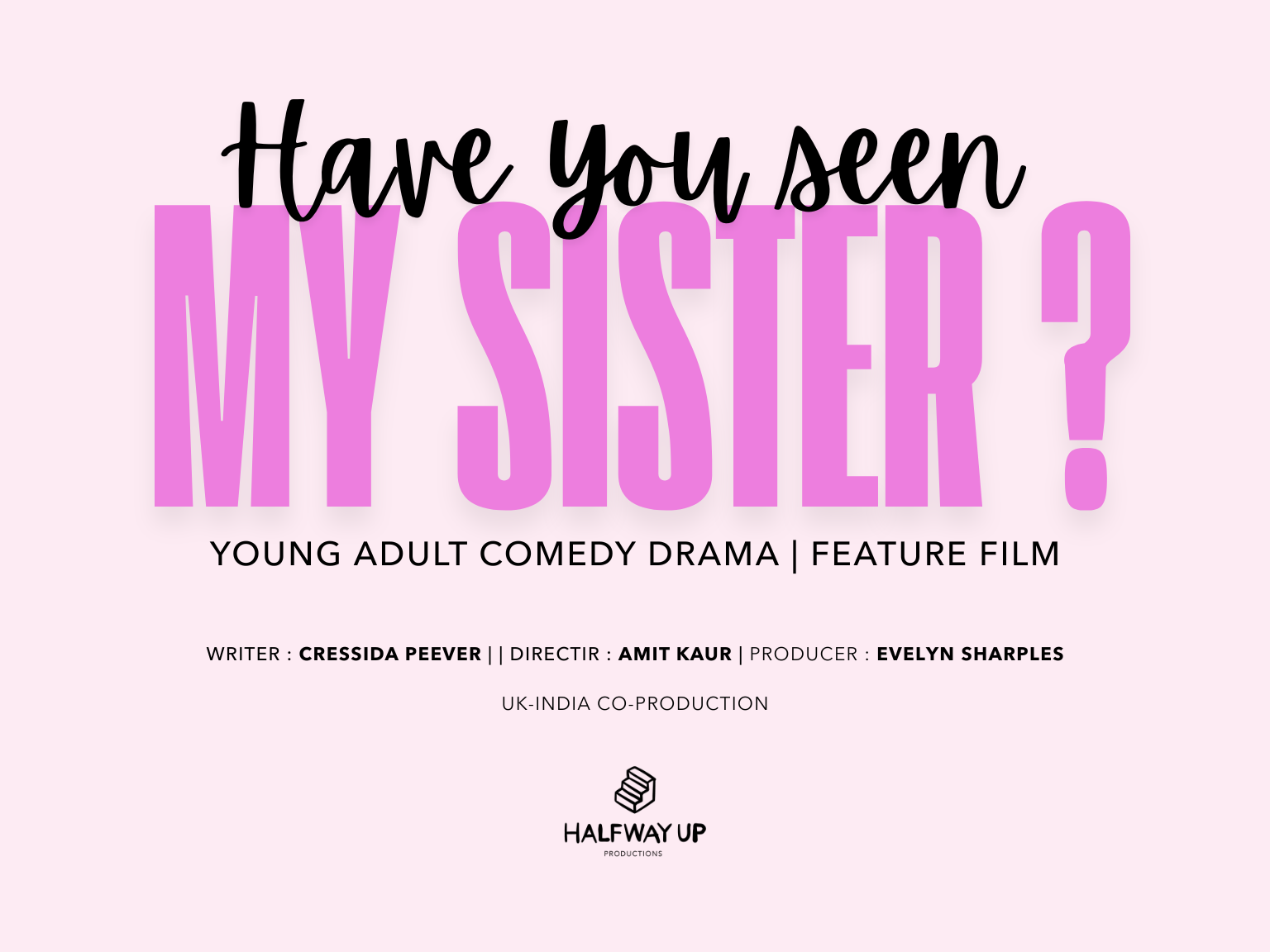 Family comedy title card