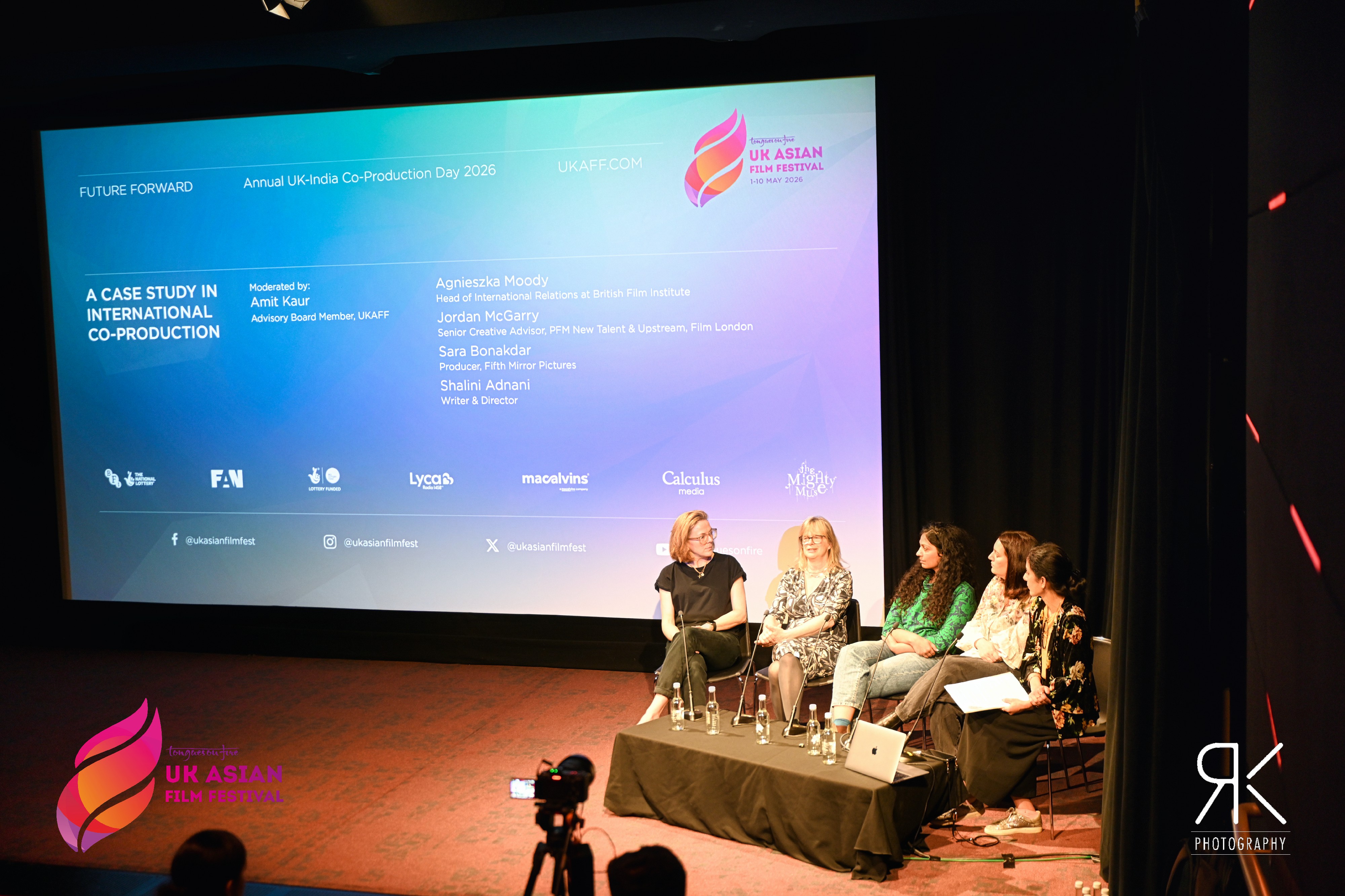 Panel on international co-production at Future Forward, the Annual UK-India Co-Production Day